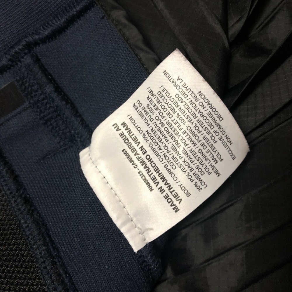 SOLD NIKE x SACAI sz XXS Sweatshirt NAVY Blue - Picture 7 of 8